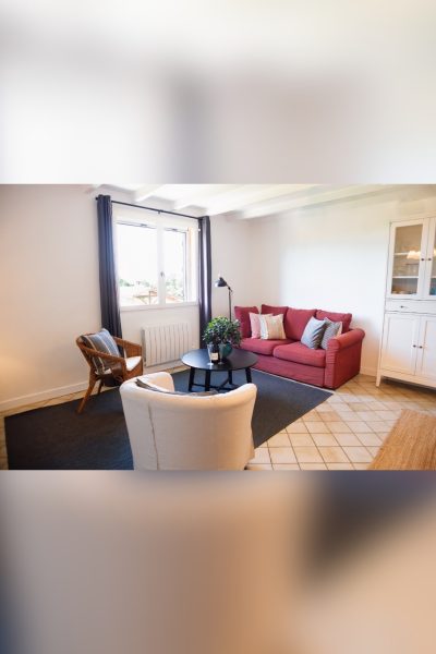 Domaine de Vibois - Gite La Folle blanche - salon